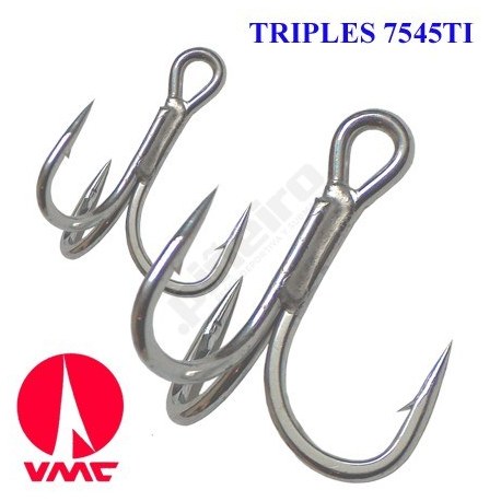 Anzuelos Triples VMC. 7545 (Blister 5 unidades)