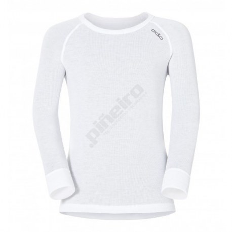 Buzo elemento Segundo grado Camiseta Térmica interior Odlo WARM Blanco Junior - Náutica Piñeiro